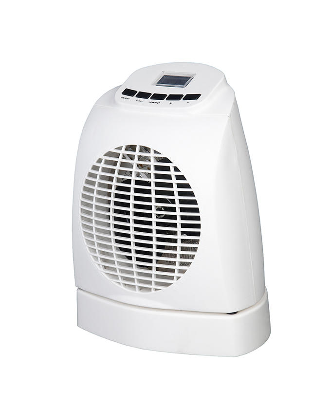 Mini ventilador calefactor con termostato ajustable